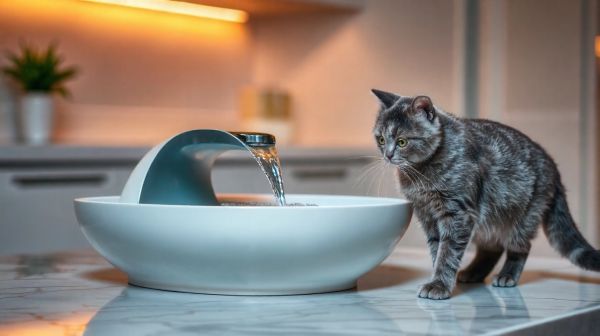 5 bonnes raisons de choisir une fontaine à eau pour votre chat